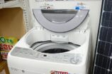 ペットボトル16本分お得！シャープの最新洗濯機ES-GV8C 　展示開始！